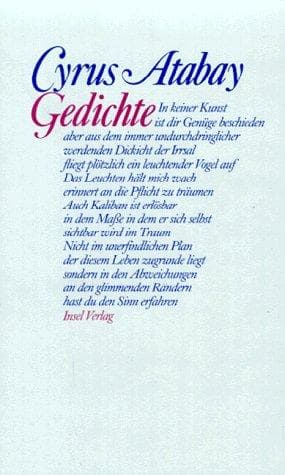Tapa de Gedichte