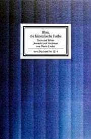 Tapa de Blau, die himmlische Farbe. Texte und Bilder