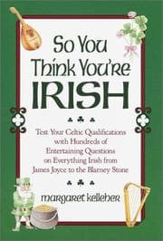 Tapa de So you think you're Irish