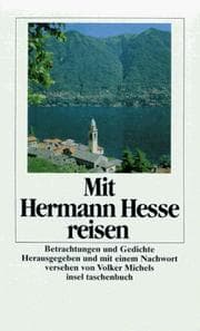 Tapa de Mit Hermann Hesse reisen. Betrachtungen und Gedichte