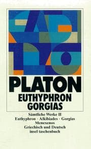 Tapa de Sämtliche Werke 02. Euthyphron. Alkibiades. Gorgias. Menexenos