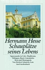 Tapa de Hermann Hesse. Schauplätze seines Lebens