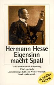 Tapa de Eigensinn macht Spaß. Großdruck. Individuation und Anpassung. Ein Lesebuch