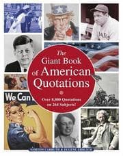 Tapa de The giant book of American quotations