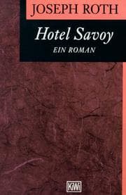 Tapa de Hotel Savoy. Ein Roman