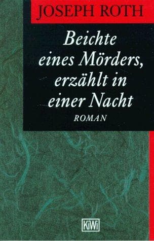 Tapa de Beichte eines Mörders