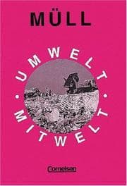Tapa de Umwelt, Mitwelt. Arbeitsheft Müll.