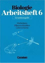 Tapa de Biologie, Arbeitshefte für Realschulen und Gymnasien, Klasse 6