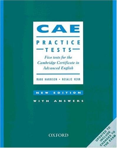 Tapa de CAE - Practice Tests, New Edition, Practice Tests with Answers