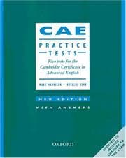 Tapa de CAE - Practice Tests, New Edition, Practice Tests with Answers