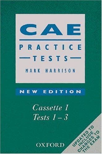 Tapa de CAE - Practice Tests, New Edition, 2 Cassettes