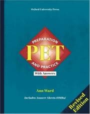Tapa de PET, Preparation and Practice, with Answers