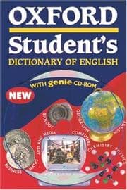 Tapa de Oxford Student's Dictionary of English with CD- ROM