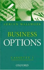 Tapa de Business Options. 1 Class Cassette zum Student's Book