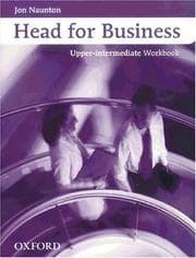 Tapa de Head for Business. Upper- Intermediate. Workbook. Englisch im Beruf.