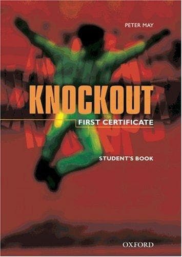 Tapa de Knockout, First Certificate, Student's Book