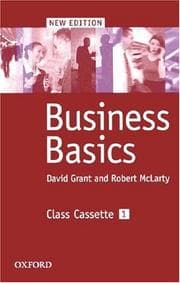 Tapa de Business Basics, New edition, 2 Class Cassettes