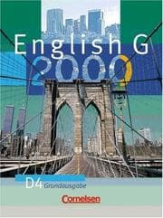 Tapa de English G 2000, Ausgabe D, Bd.4, Schülerbuch, 8. Schuljahr, Grundausg