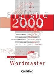 Tapa de English G 2000, Ausgabe B, Zu Band 1 Wordmaster
