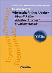 Tapa de Wissenschaftliches Arbeiten. Überblick über Arbeitstechnik und Studiermethodik
