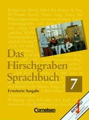 Tapa de Das Hirschgraben Sprachbuch, Erweiterte Ausgabe, neue Rechtschreibung, 7. Schuljahr