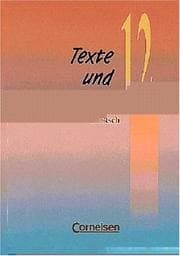Tapa de Texte und Methoden, 3 Bde., 12. Schuljahr