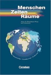 Tapa de Unsere Welt. Menschen Zeiten Räume. Atlas für Rheinland-Pfalz und Saarland. Atlas für Geschichte, Sozialkunde, Erdkunde.