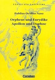 Tapa de Orpheus und Eurydice. Apoll und Daphne