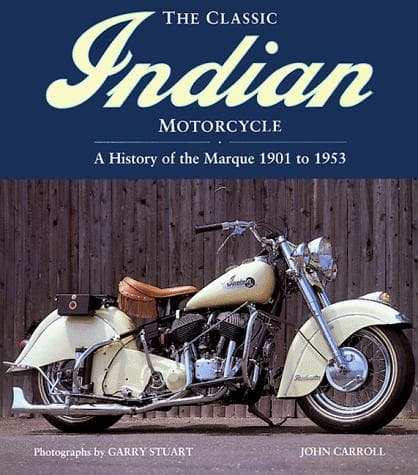 Tapa de The classic Indian motorcycle
