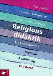 Tapa de Religionsdidaktik. Ein Leitfaden für Studium, Ausbildung und Beruf