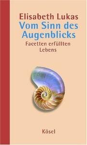 Tapa de Vom Sinn des Augenblicks. Facetten erfüllten Lebens