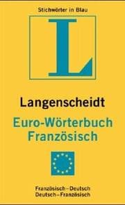 Tapa de Langenscheidts Eurowörterbuch, Französisch