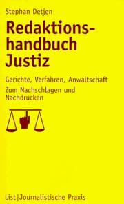 Tapa de Redaktionshandbuch Justiz
