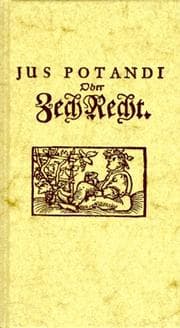 Tapa de Jus Potandi oder Zechrecht