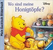 Tapa de Winnie Puuh. Wo sind meine Honigtöpfe? Mein Guckloch- Bilderbuch
