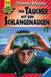 Tapa de Die Knickerbocker-Bande, Bd.55, Der Taucher mit den Schlangenaugen