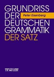 Tapa de Grundriß der deutschen Grammatik, 2 Bde., Bd.2, Der Satz