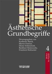 Tapa de Ästhetische Grundbegriffe (ÄGB)