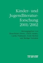 Tapa de Kinder- und Jugendliteraturforschung 2001/2002