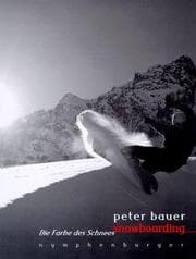 Tapa de Snowboarding. Die Farbe des Schnees