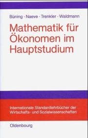 Tapa de Mathematik Für Ökonomen Im Hauptstudium