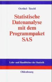 Tapa de Statistische Datenanalyse Mit Dem Programmpaket SAS