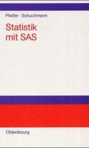 Tapa de Statistik Mit SAS