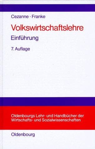 Tapa de Volkswirtschaftslehre