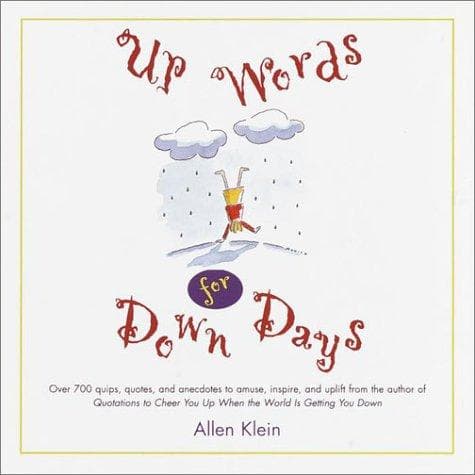 Tapa de Up words for down days