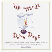 Tapa de Up words for down days