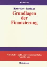 Tapa de Grundlagen der Finanzierung