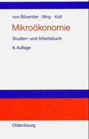 Tapa de MIKROÖKONOMIE. STUDIEN- UND ARBEITSBUCH