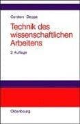 Tapa de Technik des Wissenschaftlichen Arbeitens