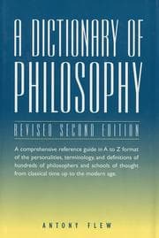 Tapa de A dictionary of philosophy